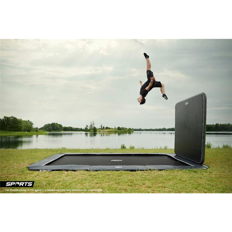 BERG Trampolin Elite Ultim FlatGround rechteckig