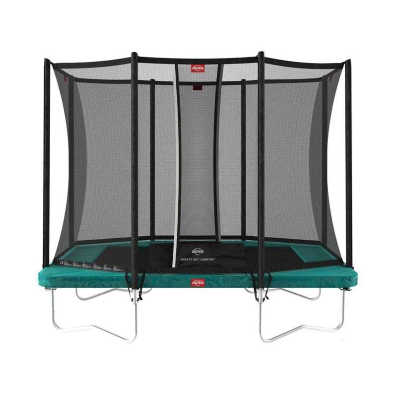 BERG Trampolin Favorit InGround mit Netz Rund