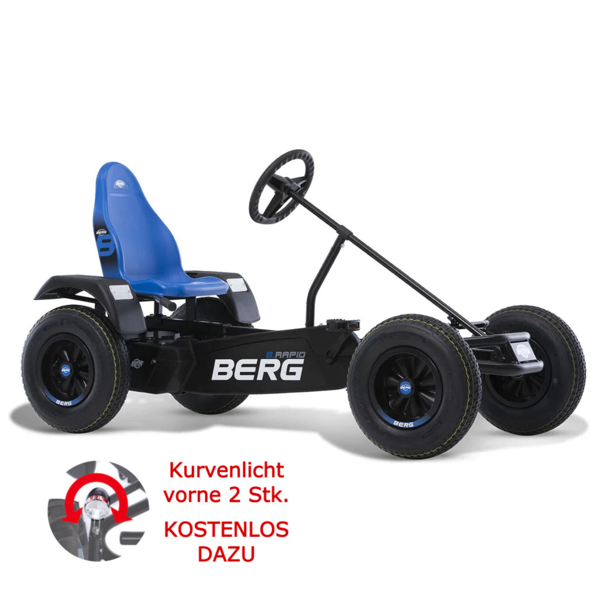 BERG Gokart B.Rapid Blau BFR XL