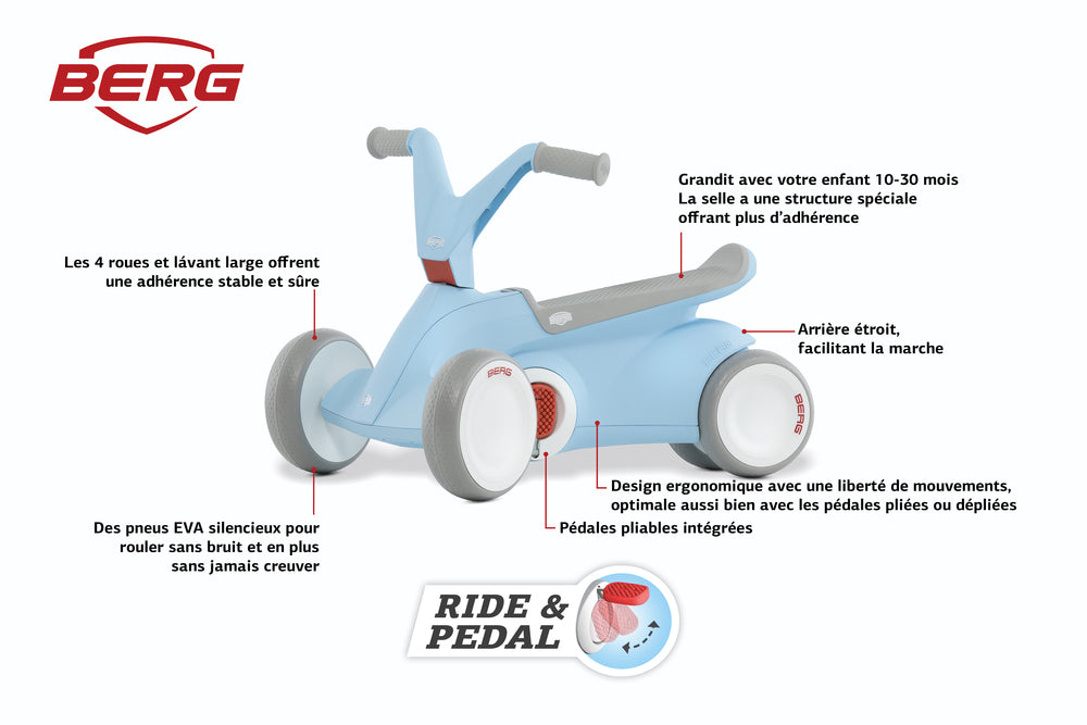 BERG GO² Laufrad MINT