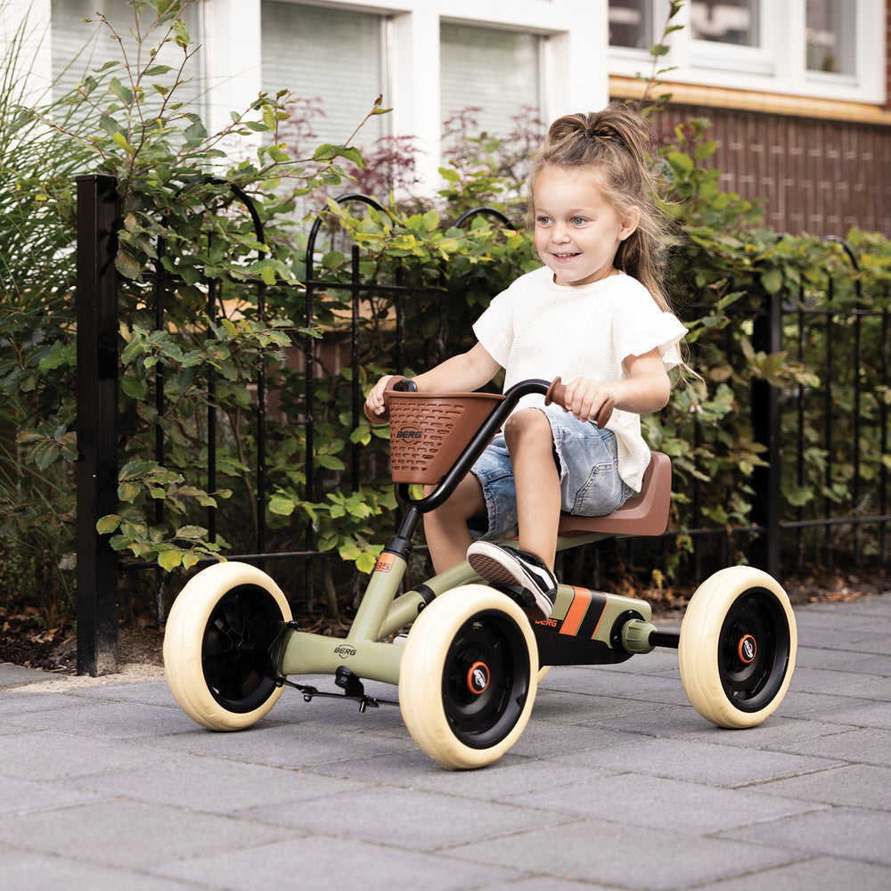 BERG Gokart Buzzy Retro Grün