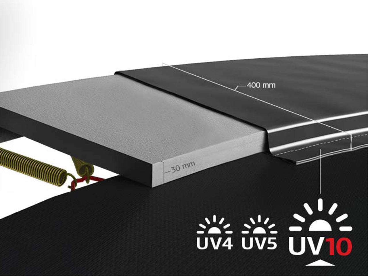 BERG Trampolin Elite Grand InGround mit Netz Oval