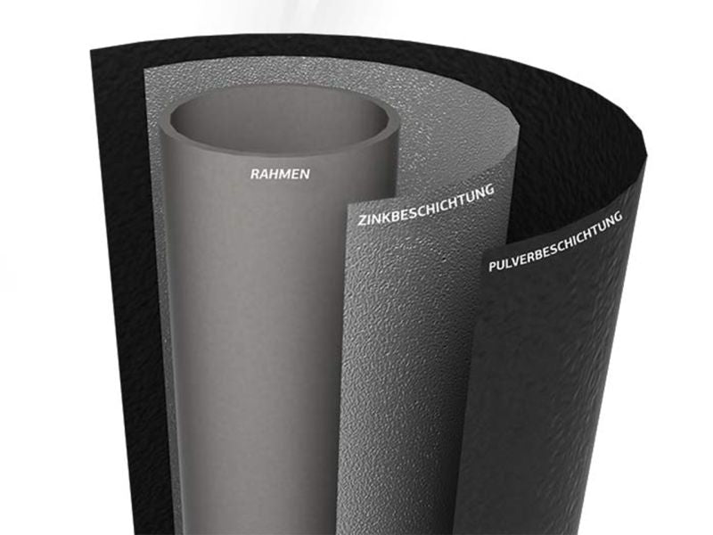 Trampolin Champion mit Netz Rund
