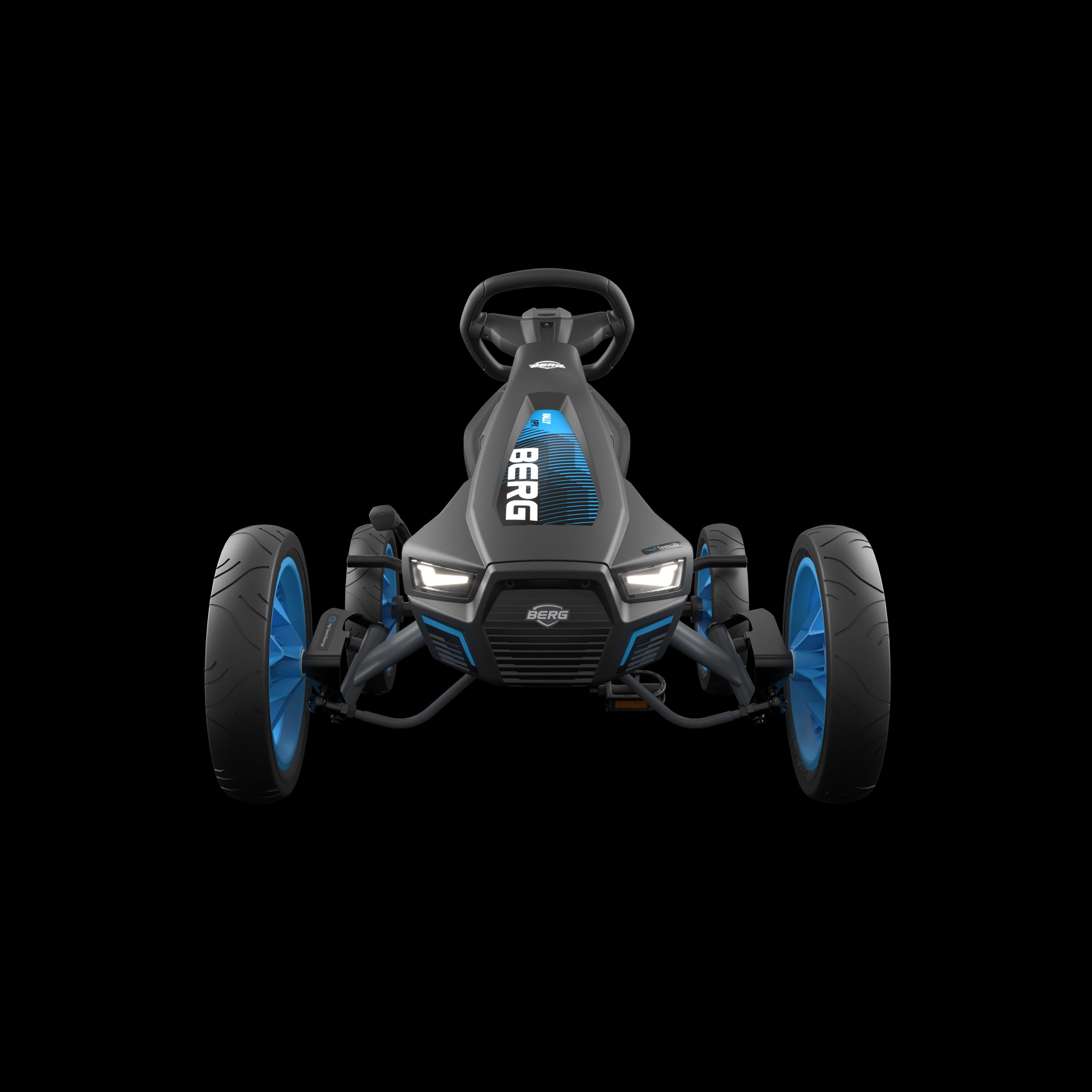 BERG Gokart Rally APX Blau-ABSPERRSCHLOSS GRATIS