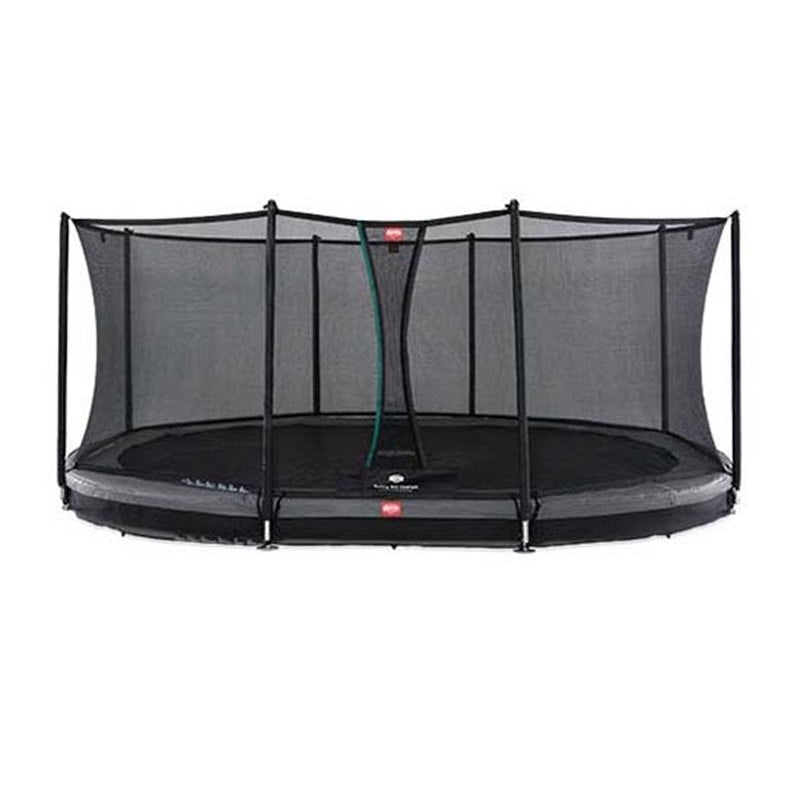 BERG Trampolin Favorit Grand  InGround mit Netz oval
