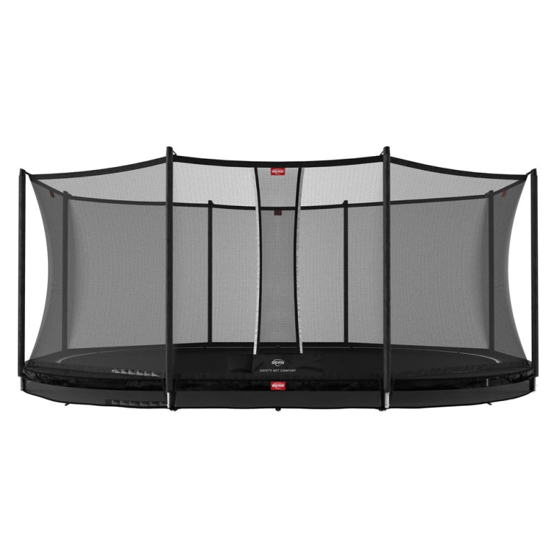 BERG Trampolin Favorit Grand  InGround mit Netz oval