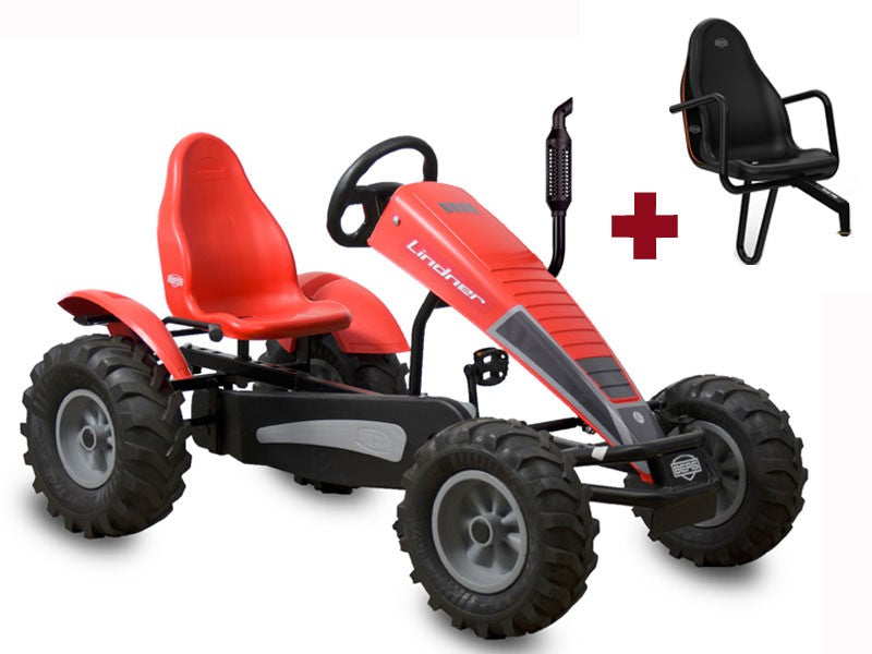 Berg Traxx Lindner BFR Tret-Gokart inkl. Sozius Sitz