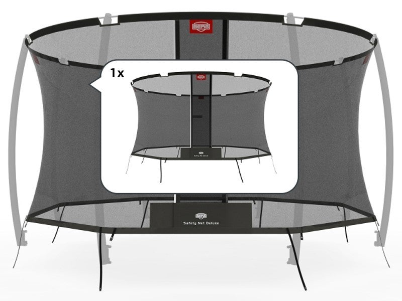 Trampolin Deluxe Netz Lose 380