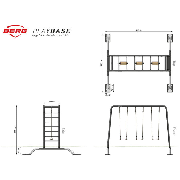 BERG PlayBase Large TL-Reck/Leiter
