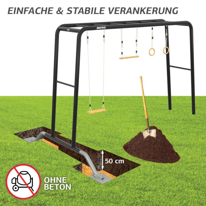 BERG PlayBase EXTRA LARGE TL-Reck/Leiter