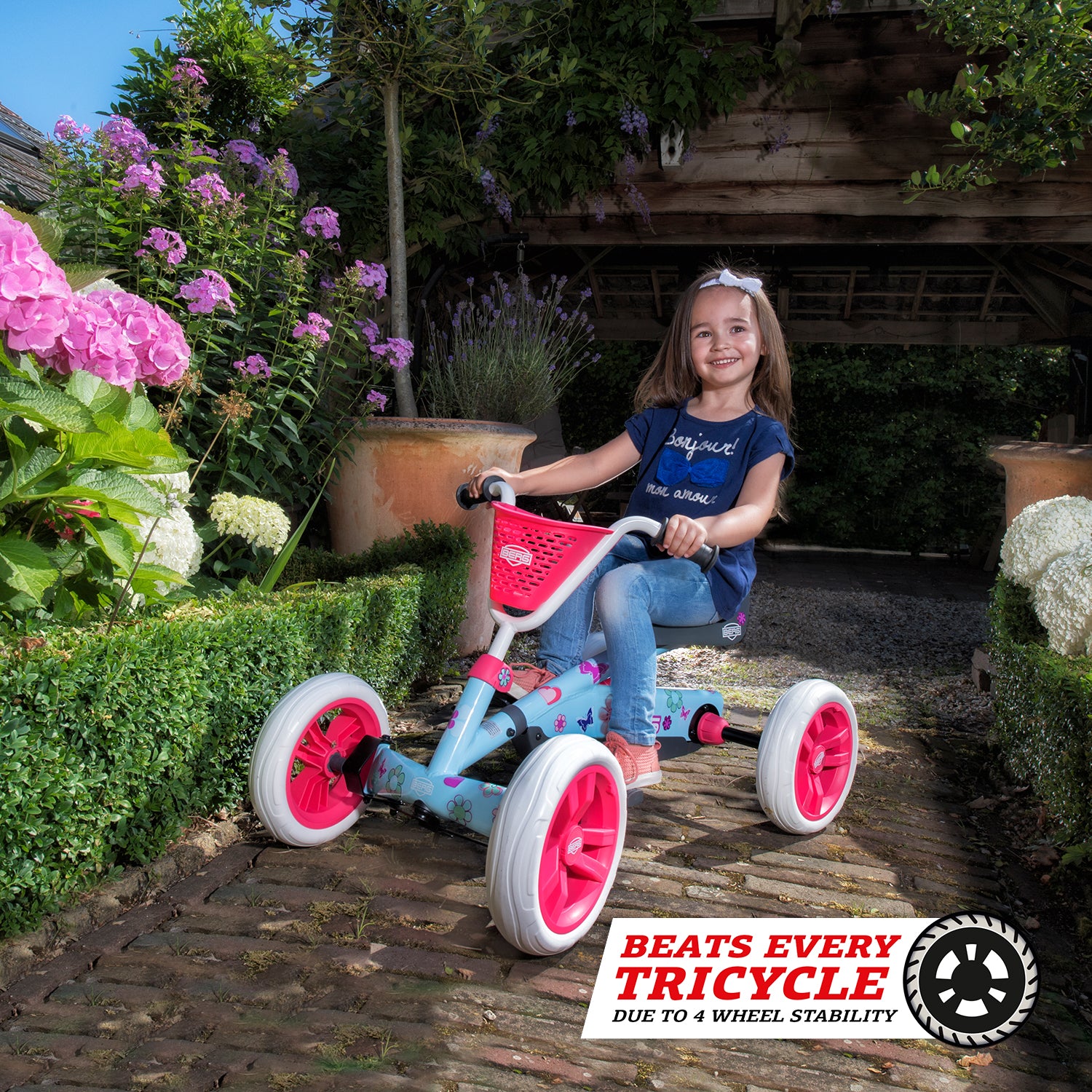BERG Gokart Buzzy Bloom