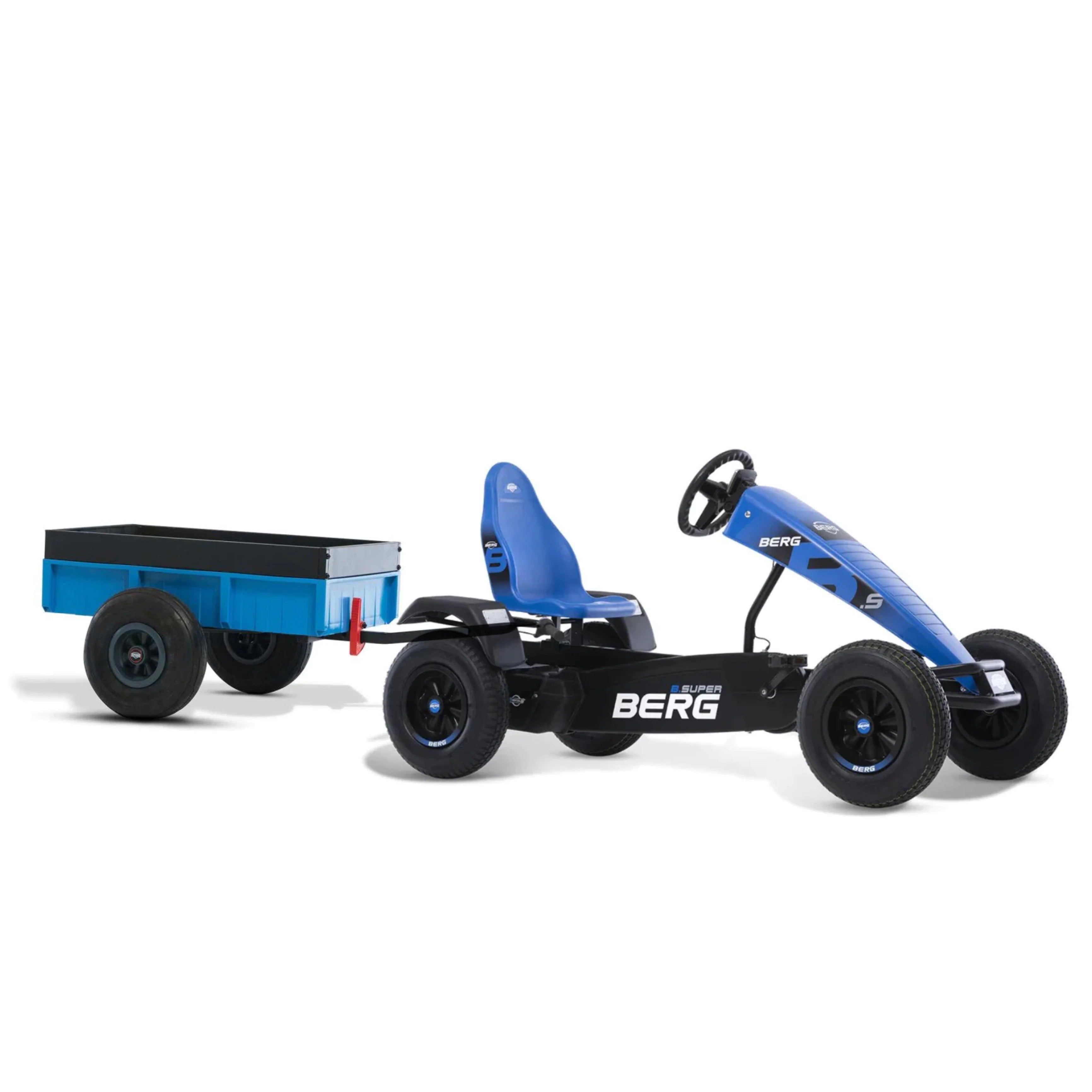 Aktion Set BERG Gokart B.Super Blau (Anhänger -50%)
