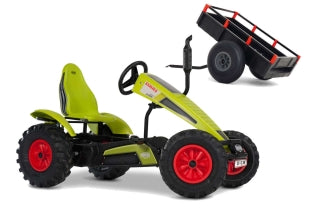 Aktion Set BERG Gokart Traxx Claas (Anhänger -50%)