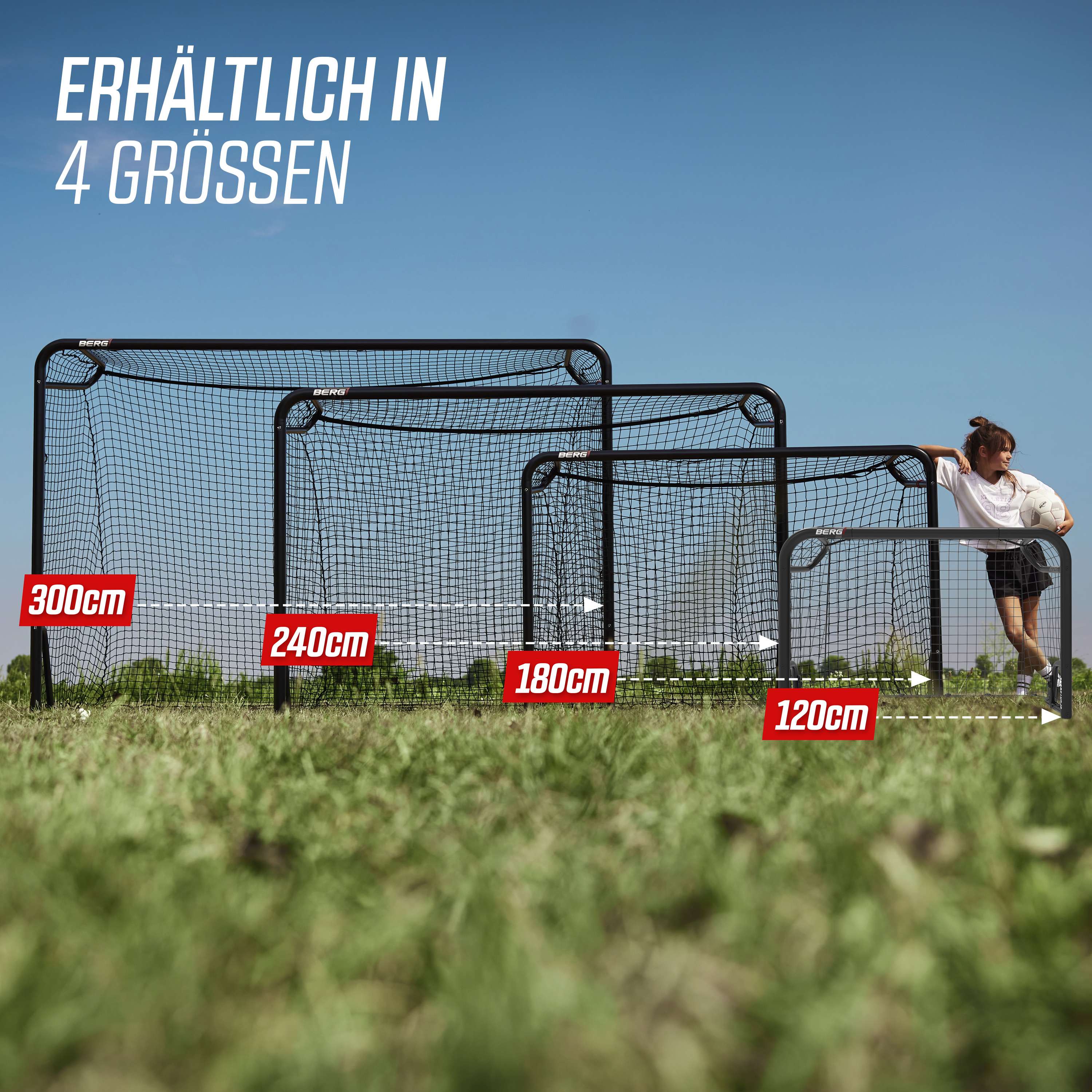 Berg Fussball-Tor XS