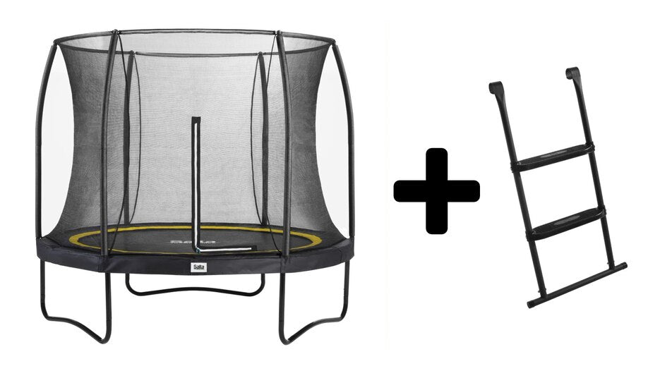 SALTA Trampolin Comfort Edition mit Leiter und Netz