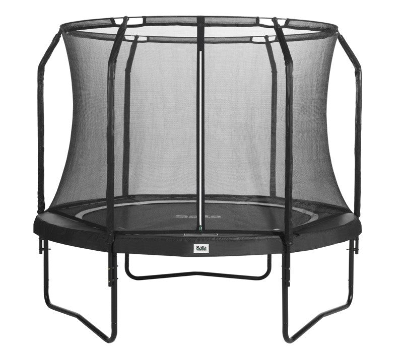 SALTA Trampolin Premium Black Edition mit Sicherheitsnetz rund