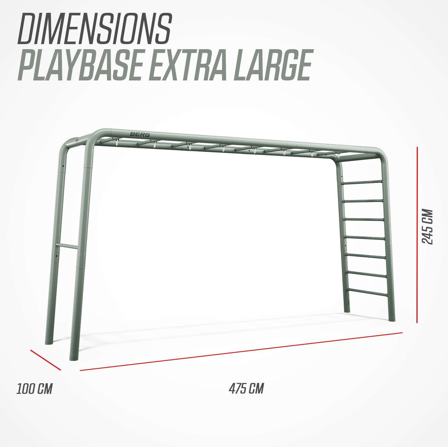 BERG PlayBase Extra Large Grün