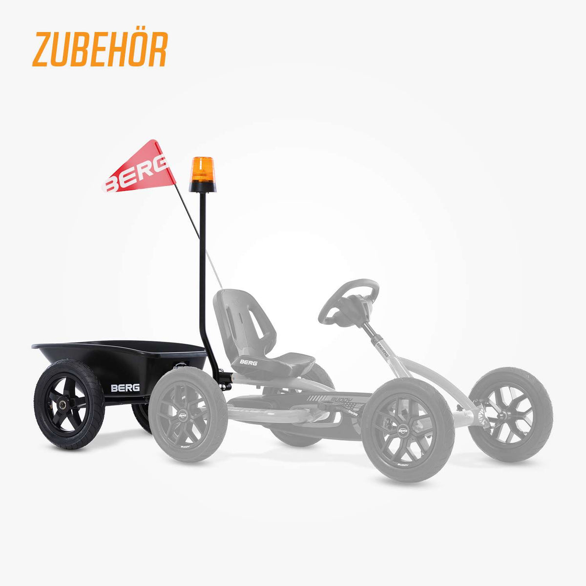 BERG Gokart Buddy B-Orange WORK