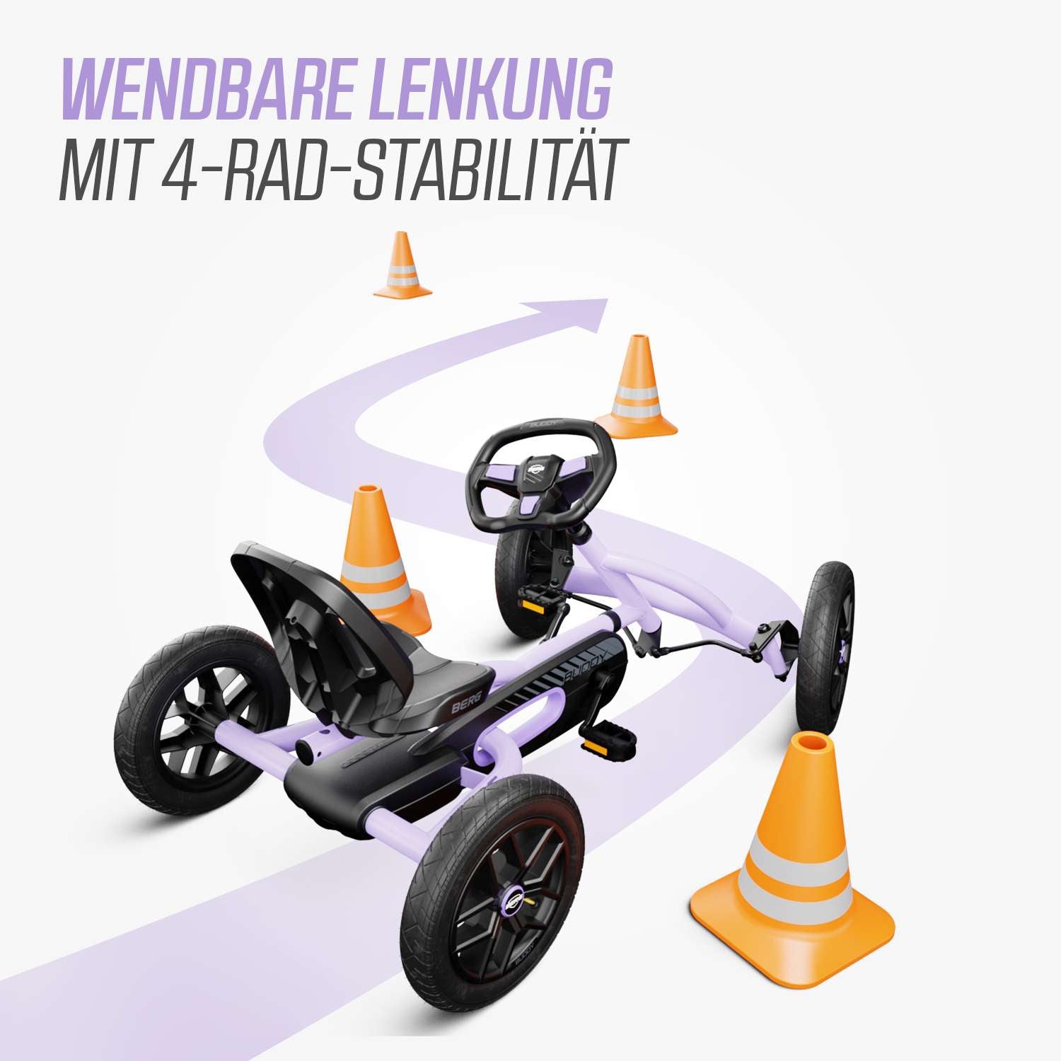 BERG Gokart Buddy Purple