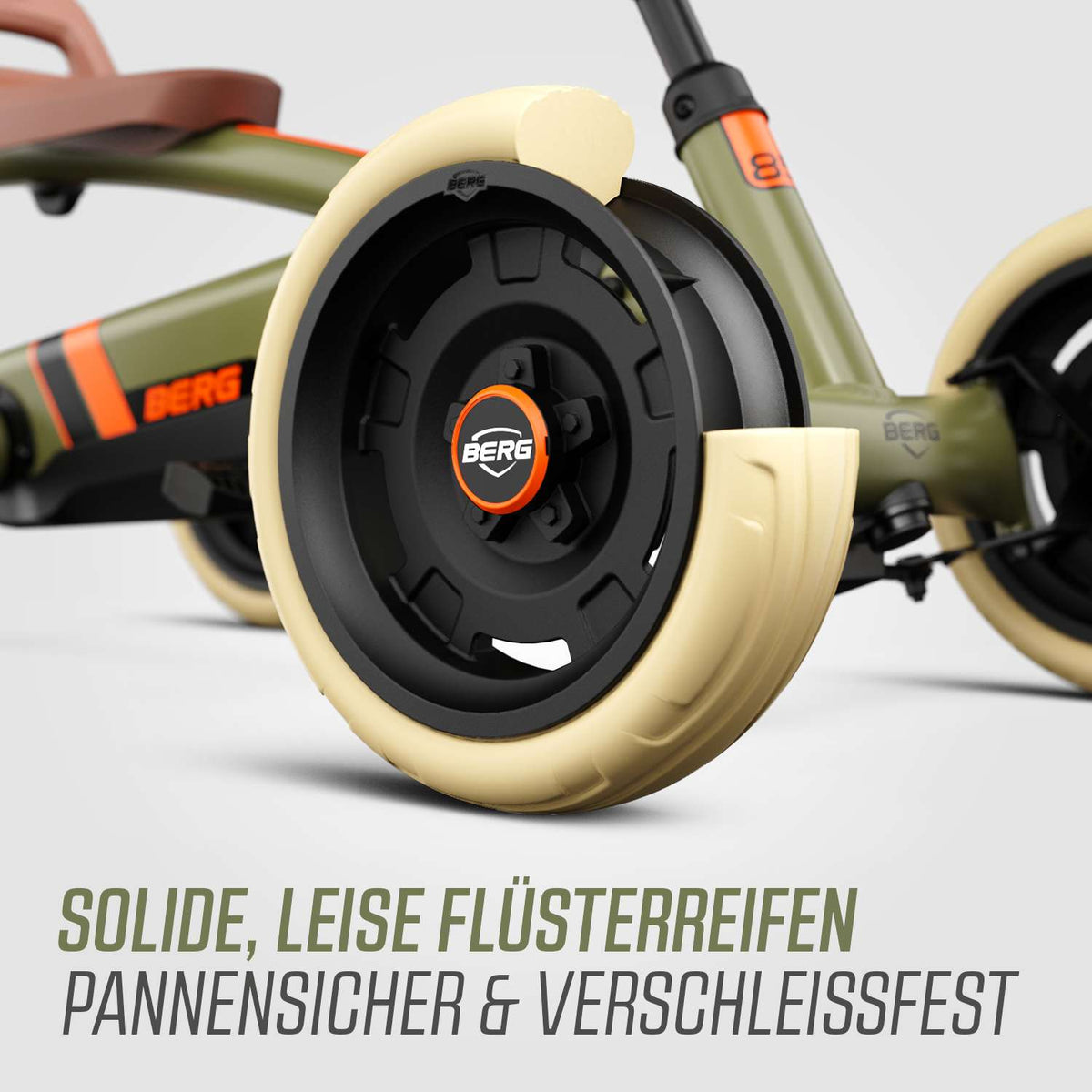 BERG Gokart Buzzy Retro Grün