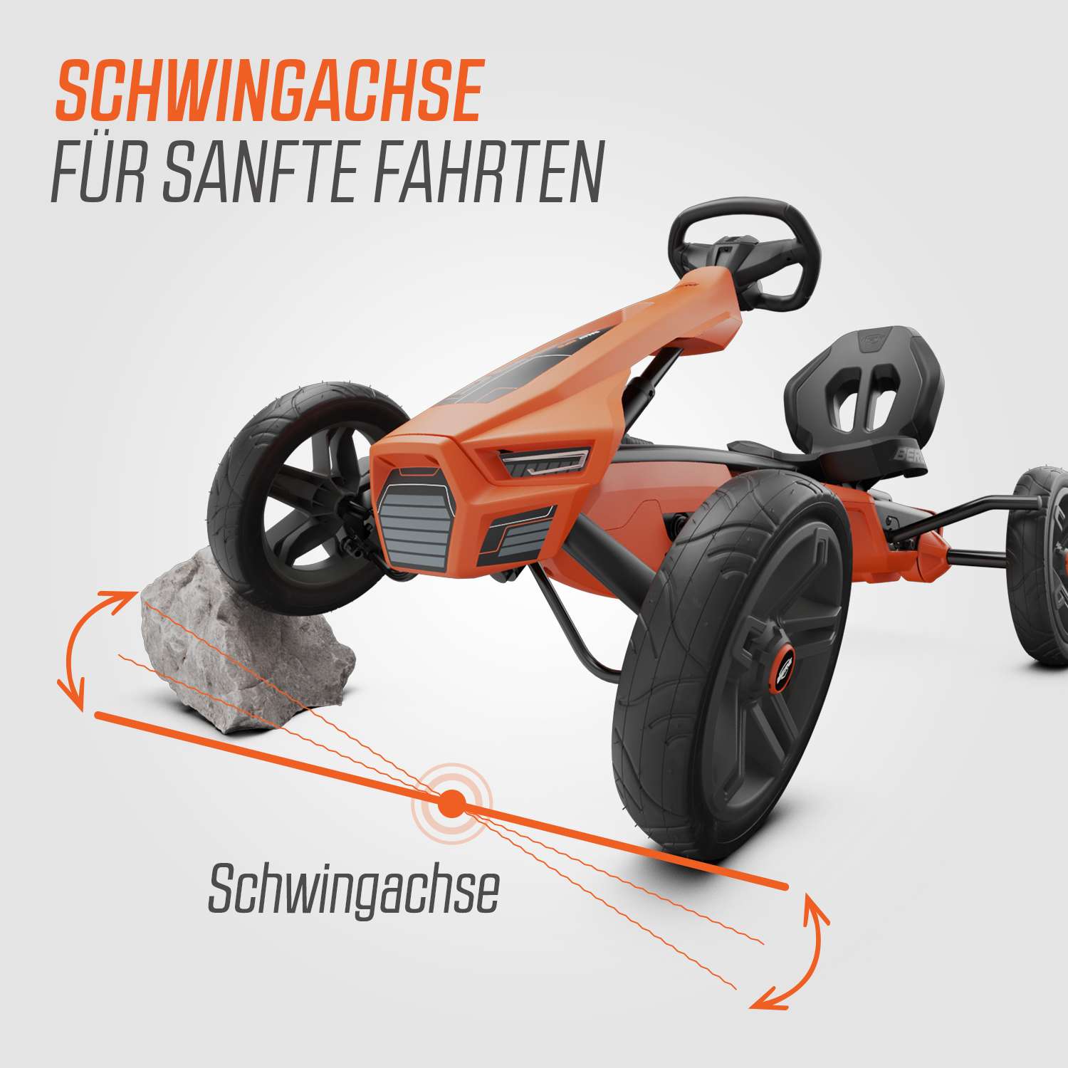 BERG Gokart Rally NRG Orange 4TWO