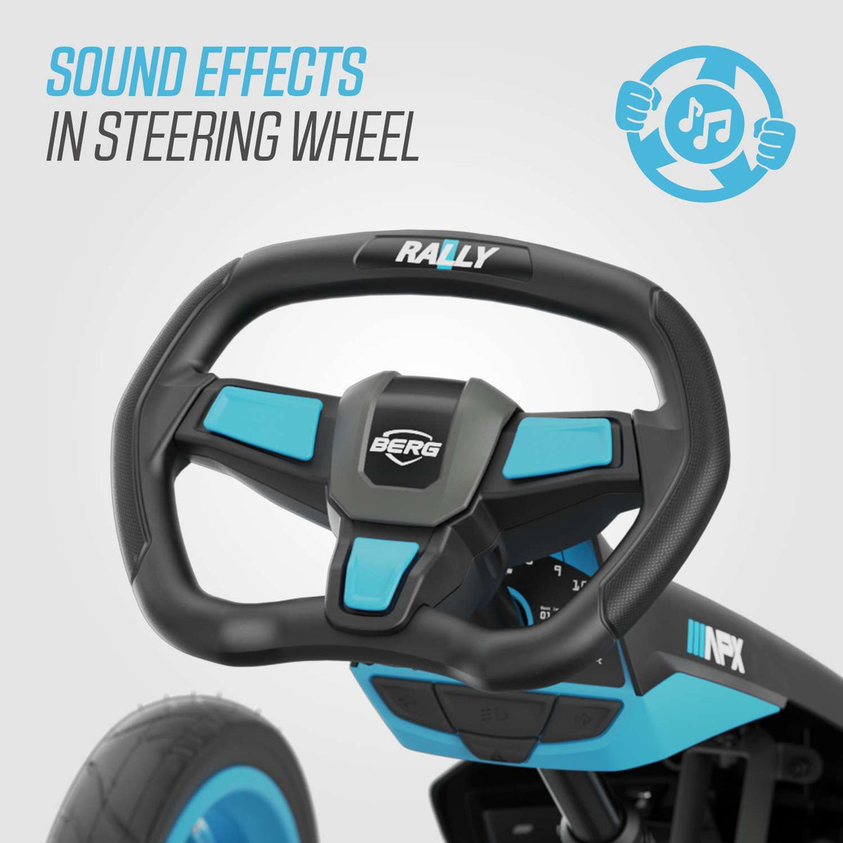 BERG Gokart Rally APX Blau 4TWO
