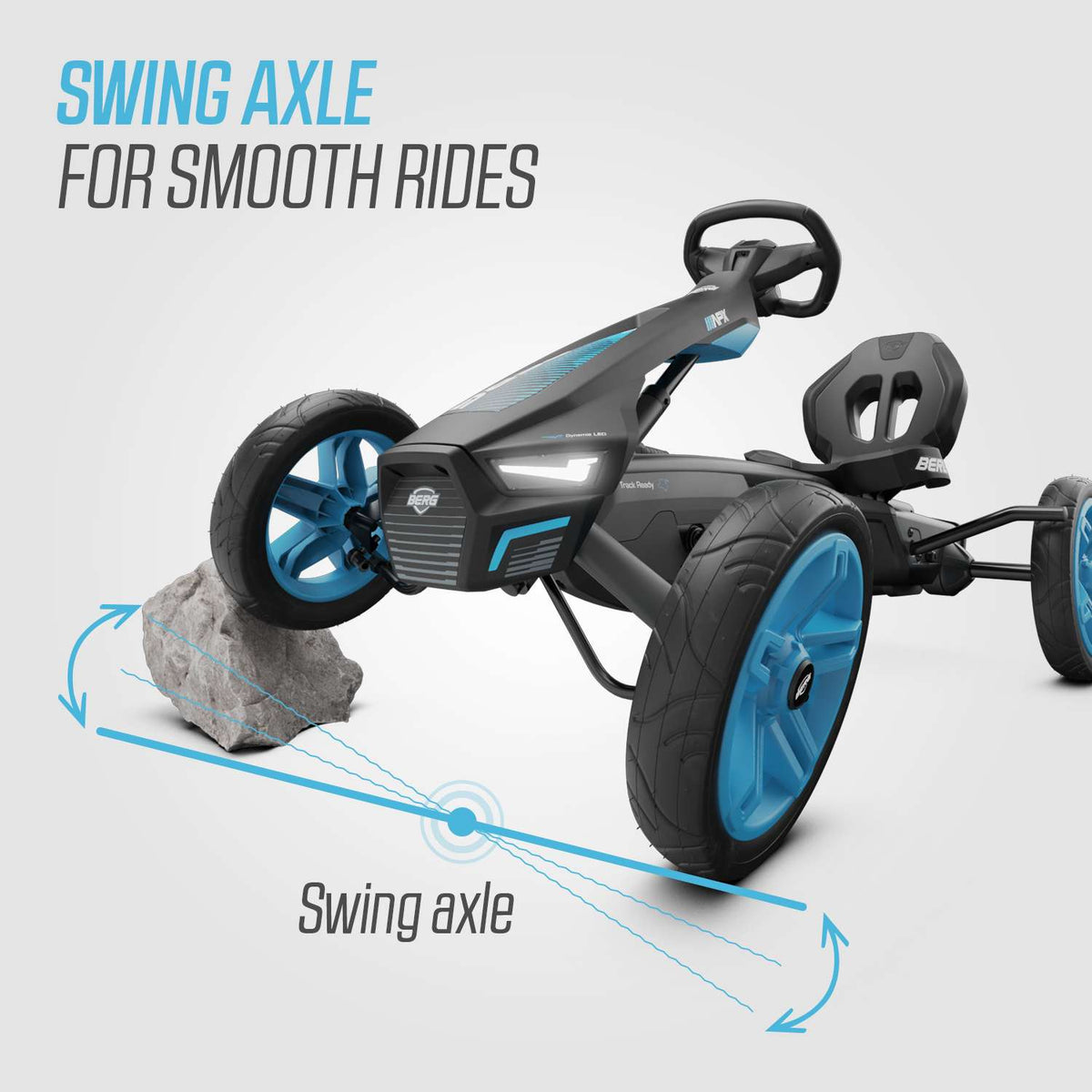 BERG Gokart Rally APX Blau TRAVEL