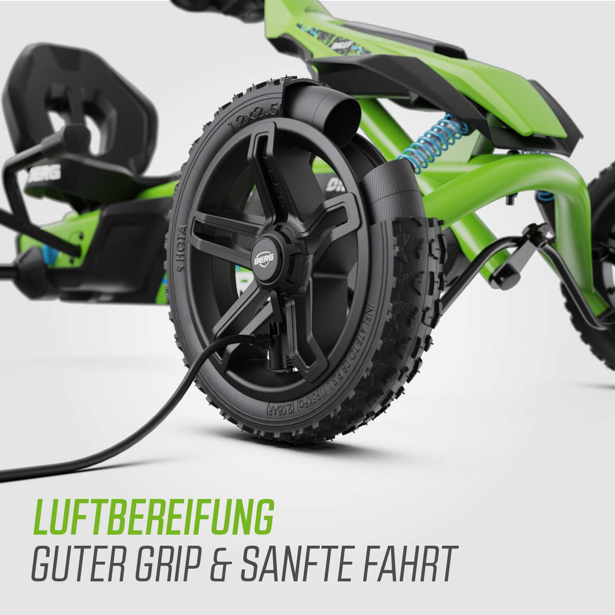 BERG Gokart Rally DRT Grün WORK Profi