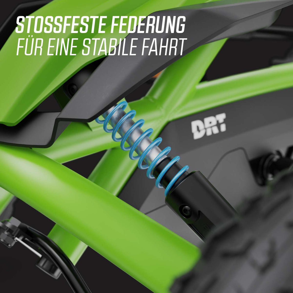 BERG Gokart Rally DRT Grün WORK