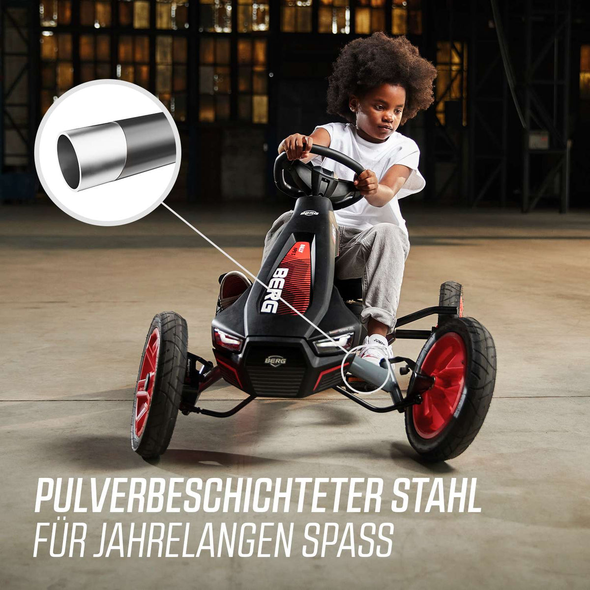 BERG Gokart Rally APX Rot 3-Gang 4TWO
