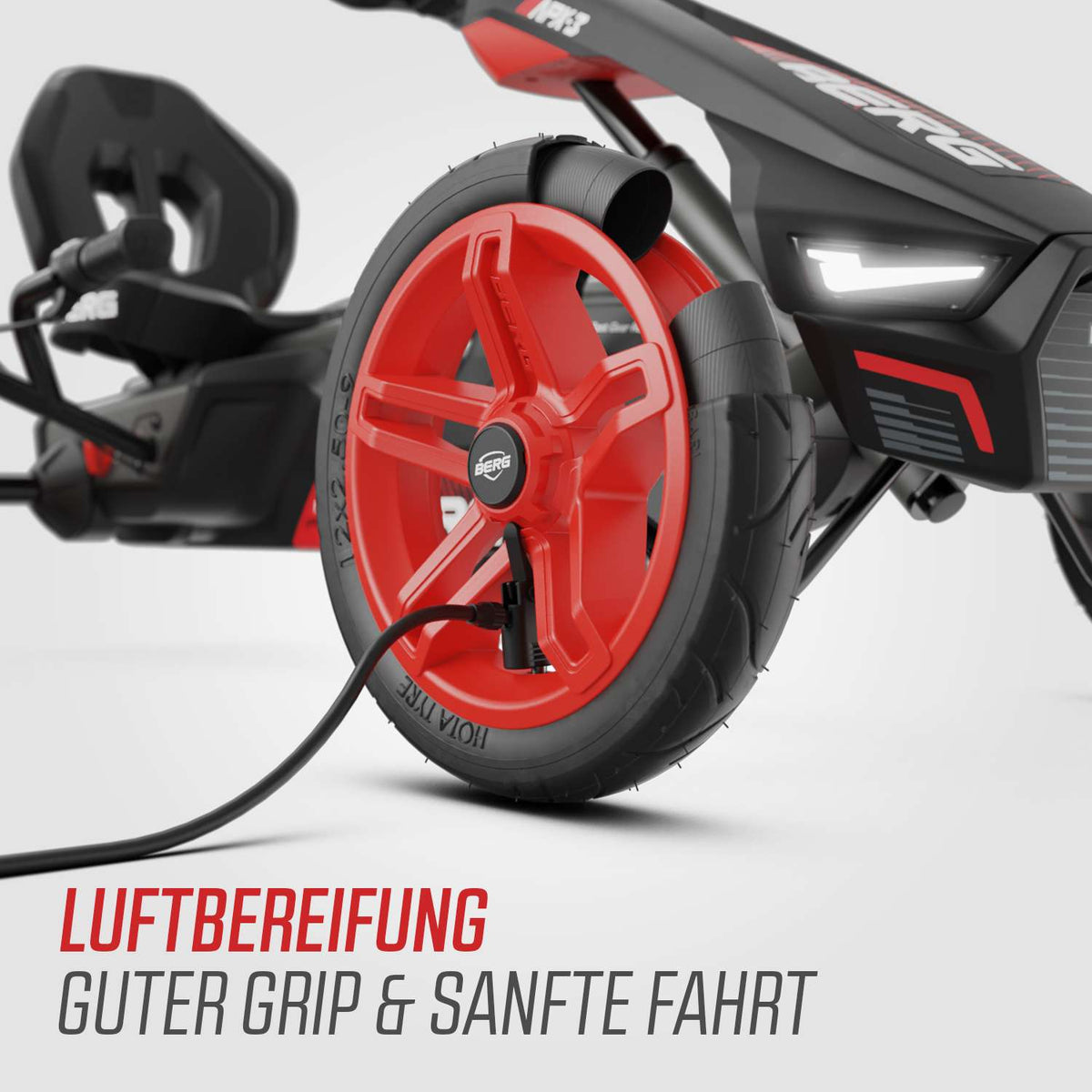 BERG Gokart Rally APX Rot 3-Gang 4TWO