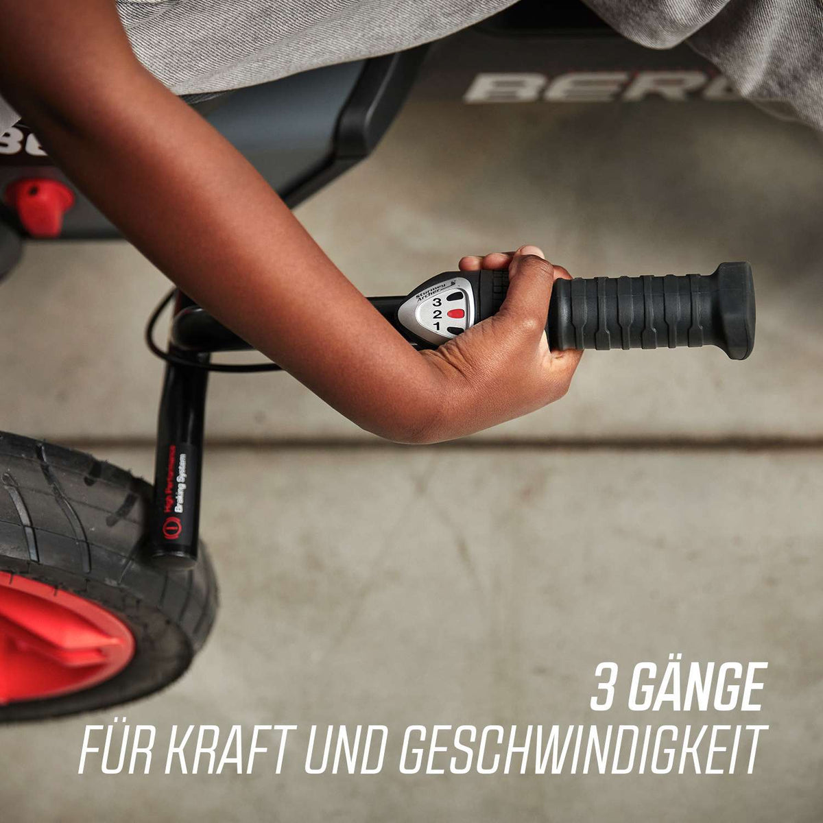 BERG Gokart Rally APX Rot 3-Gang TRAVEL