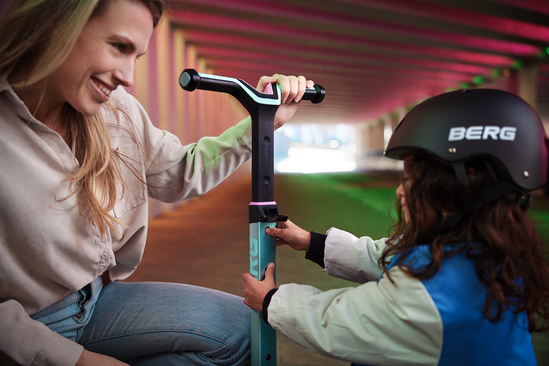 BERG NEXO Kinderroller Lighting