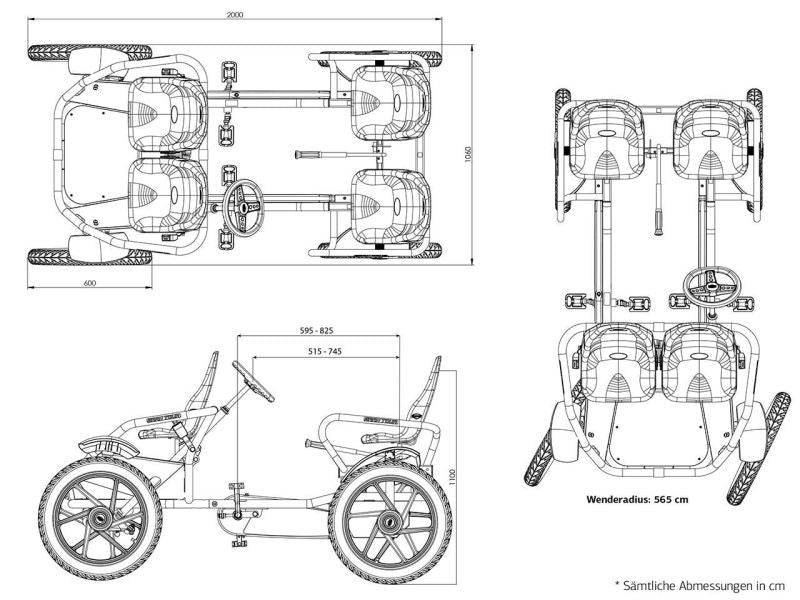 BERG Gokart Gran Tour Racer