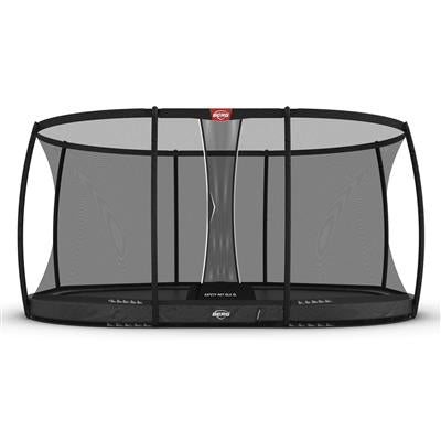 BERG Trampolin Champion Grand InGround mit Netz Oval