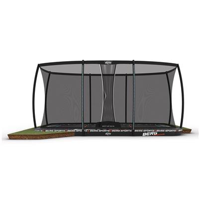 BERG Trampolin Pro Bouncer Ultim Flatground Rechteckig/Quadratisch