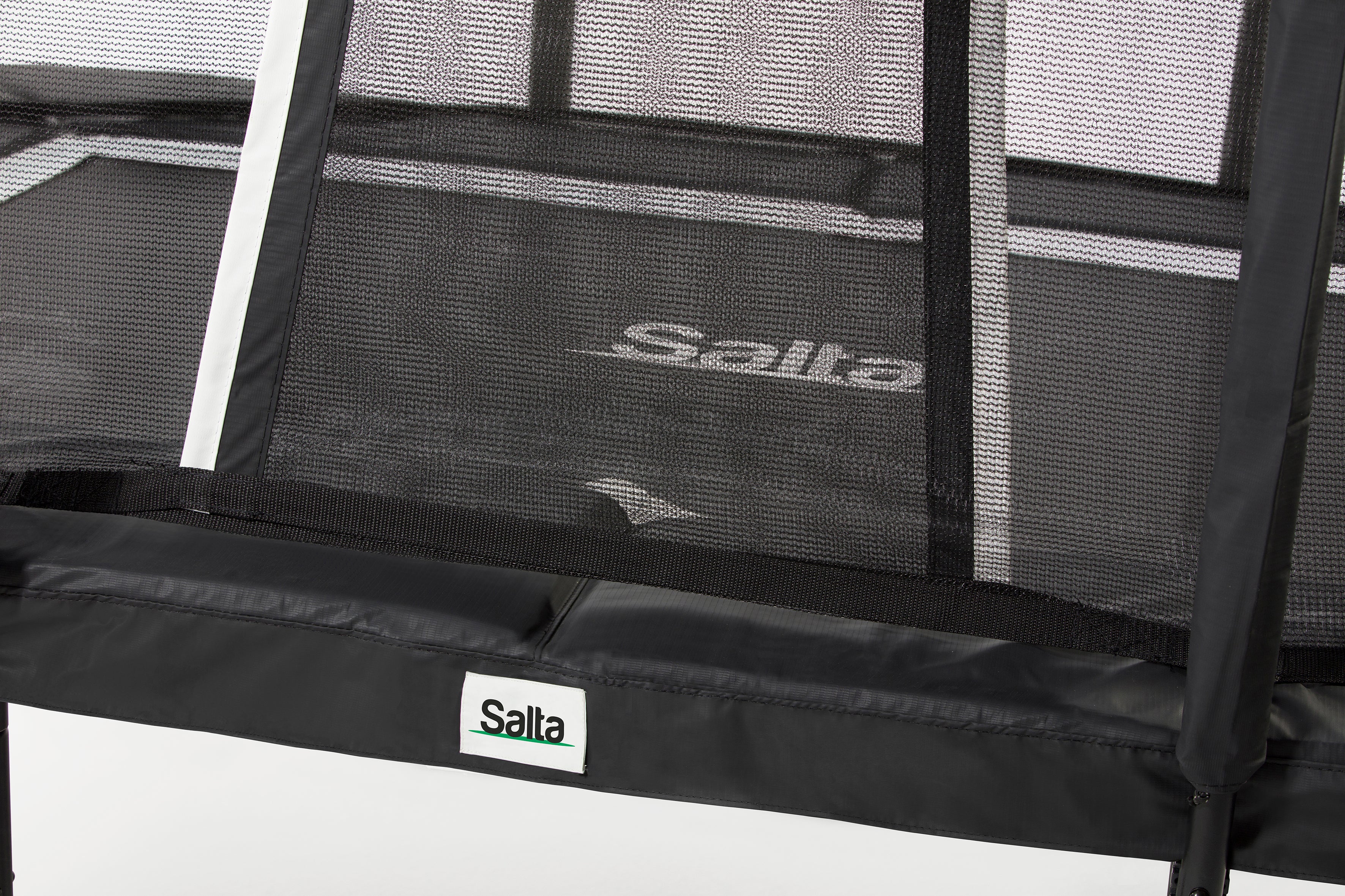 Salta Trampolin Premium Black Edition mit Sicherheitsnetz Rechteckig