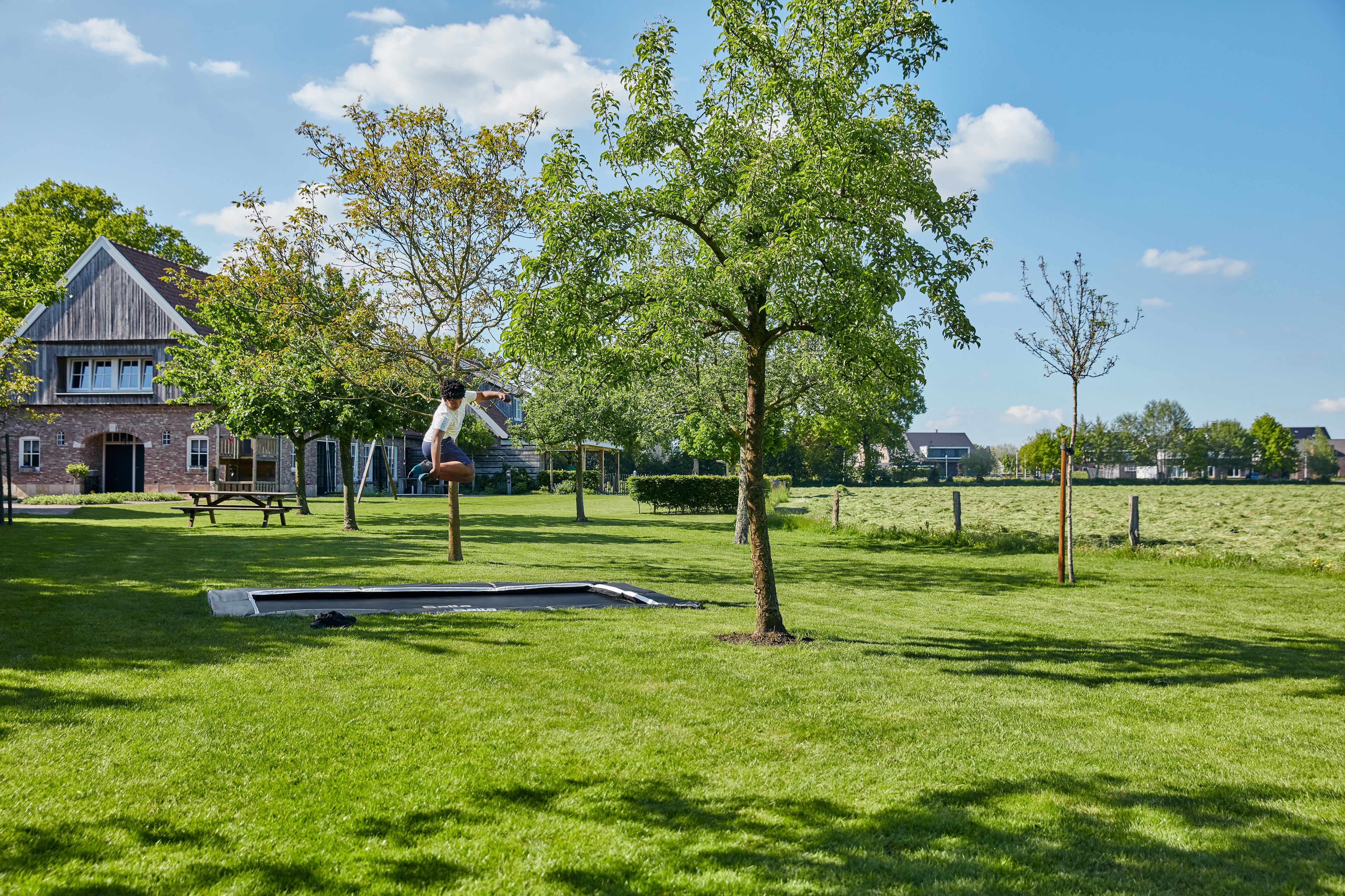 Salta Trampolin Royal Baseground Sports rechteckig