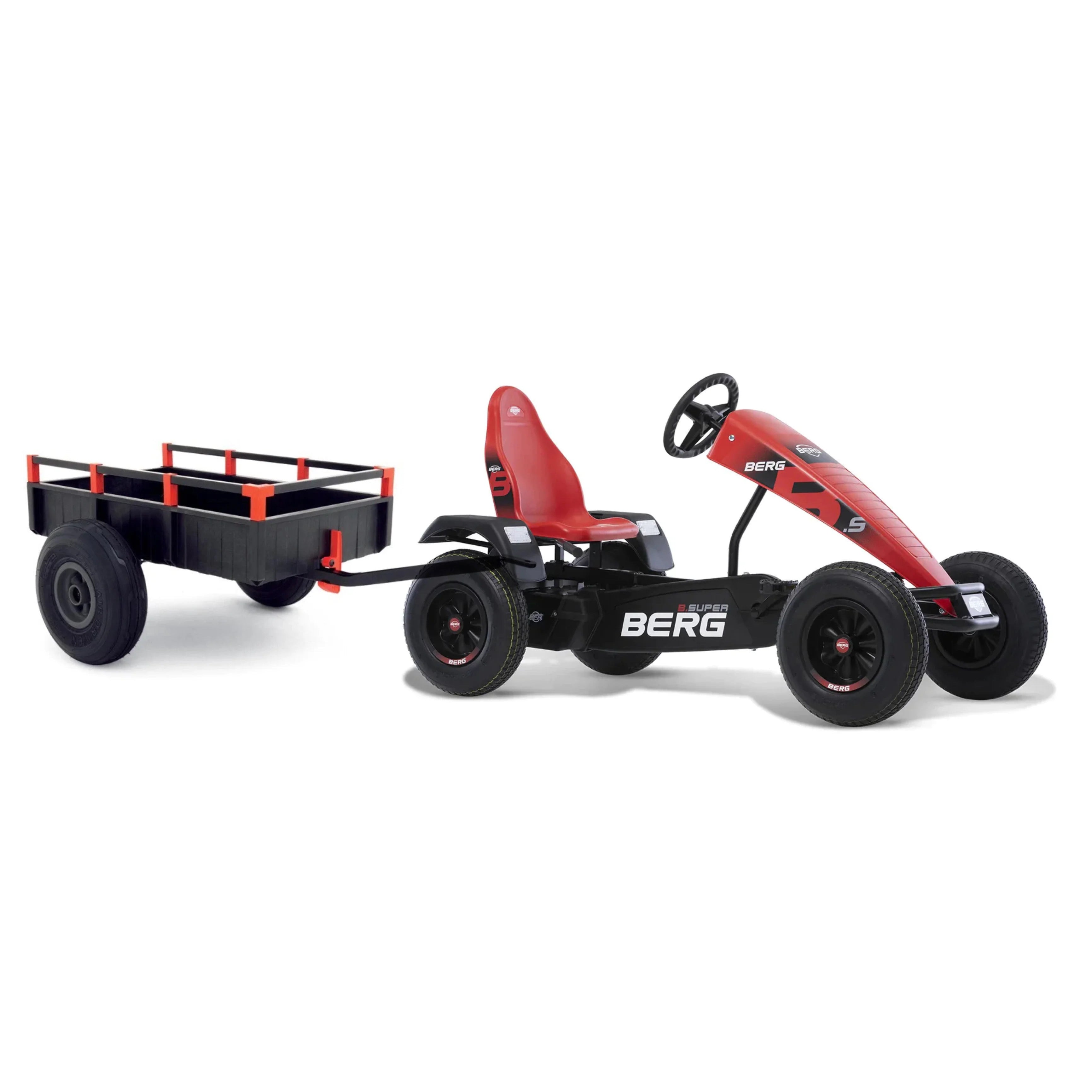 Aktion Set BERG Gokart B.Super Rot (Anhänger -50%)