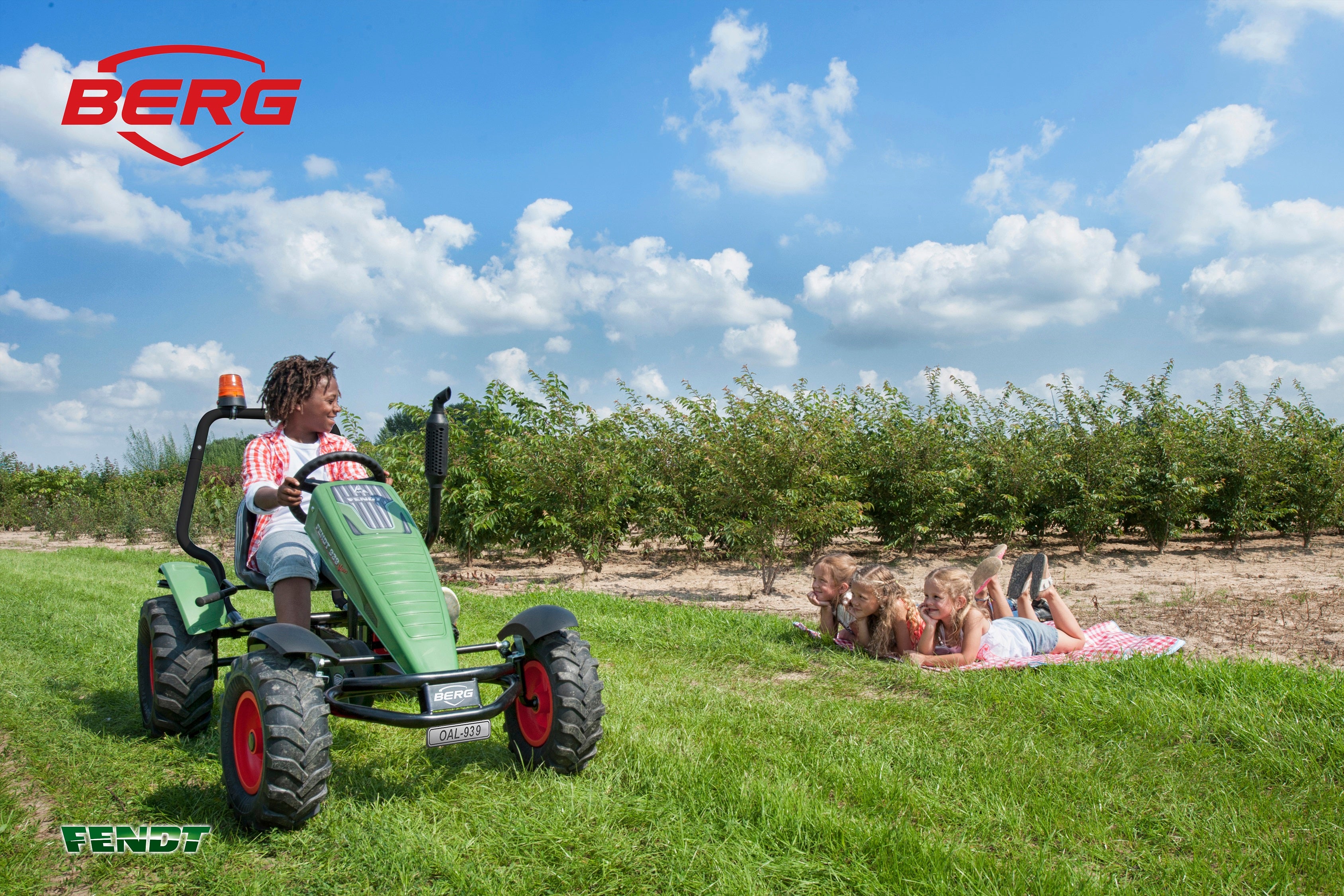 AKTION BERG Gokart Traxx Fendt Elektro