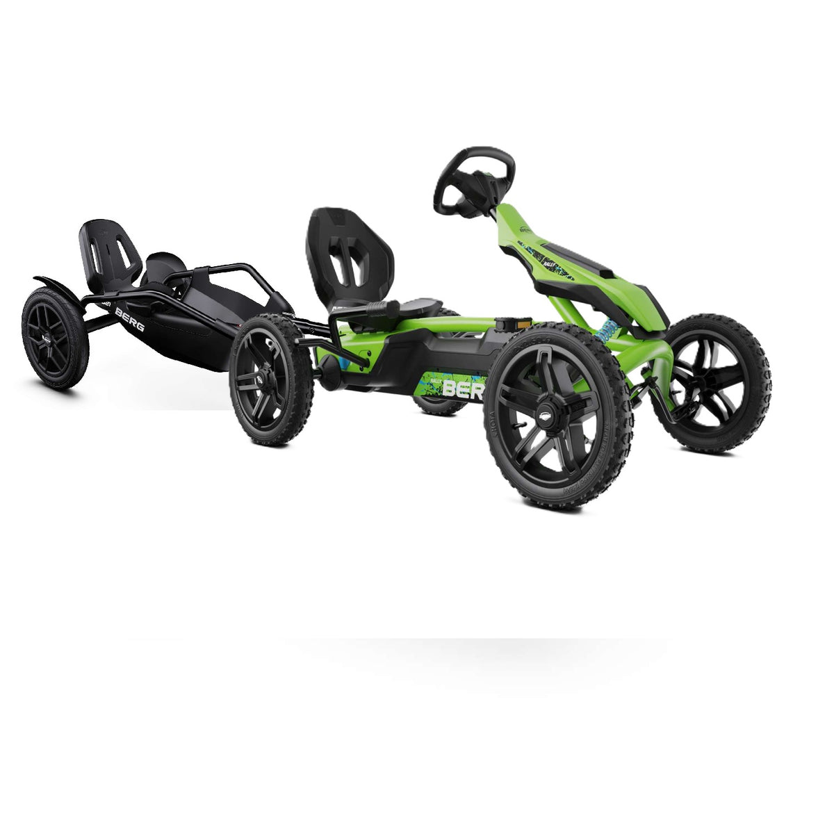BERG Gokart Rally DRT Grün 4TWO