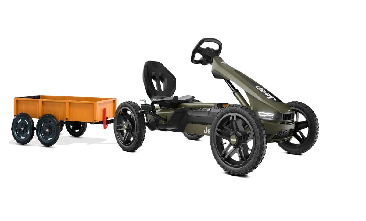 BERG Gokart Rally JEEP Cherokee TRAVEL Profi
