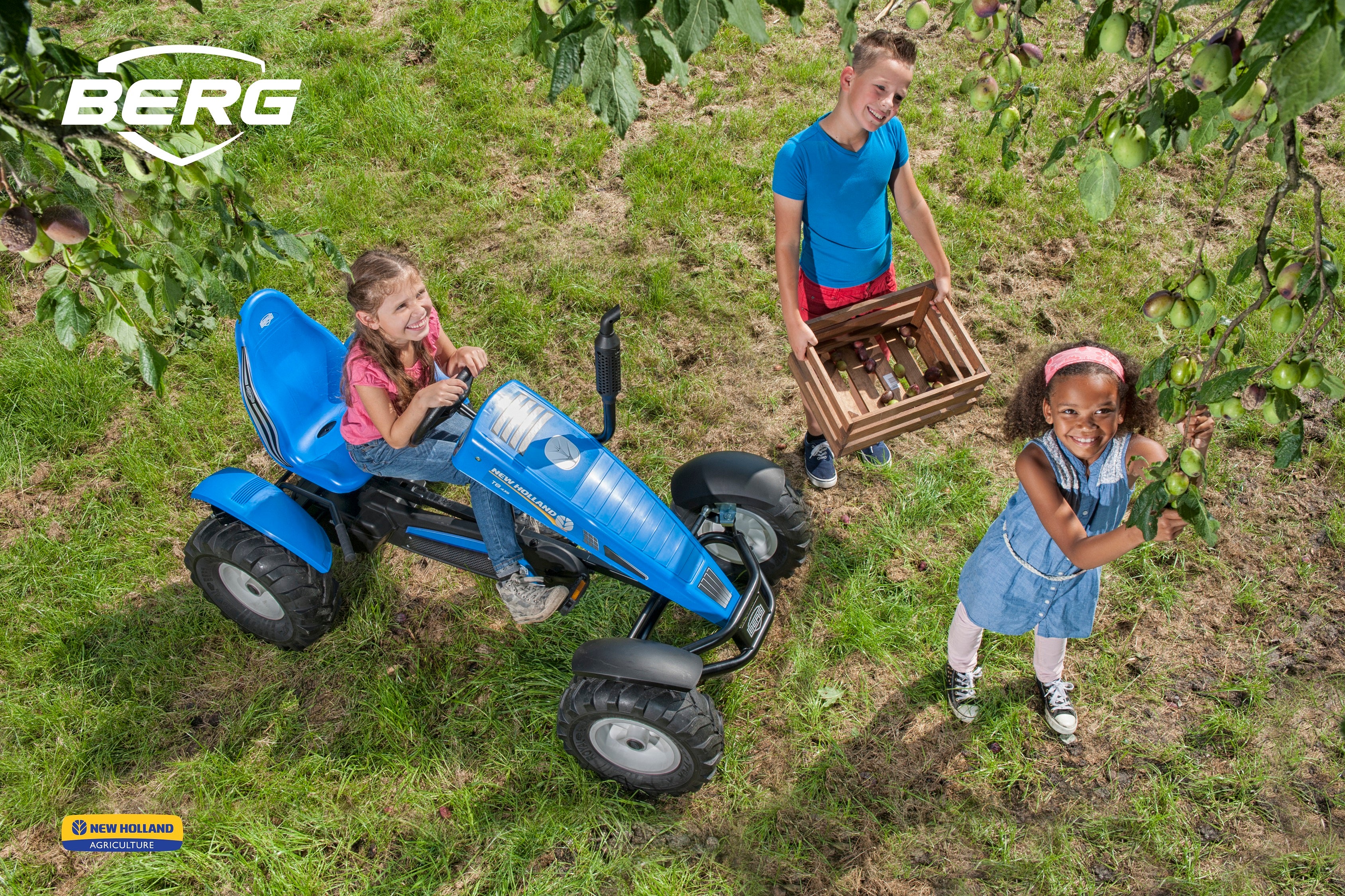 AKTION BERG Gokart Traxx New Holland Elektr
