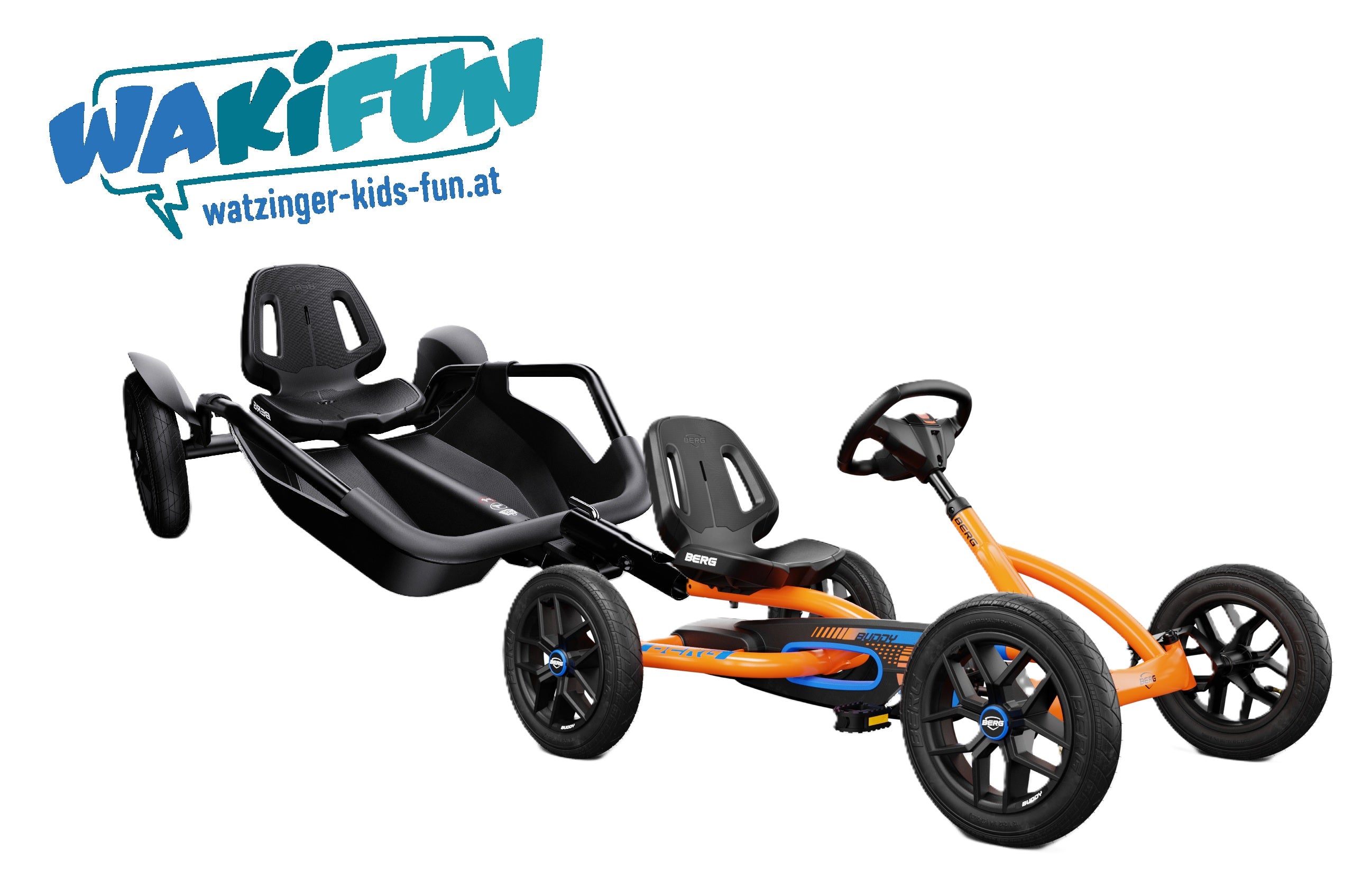 BERG Gokart Buddy B-Orange 4TWO