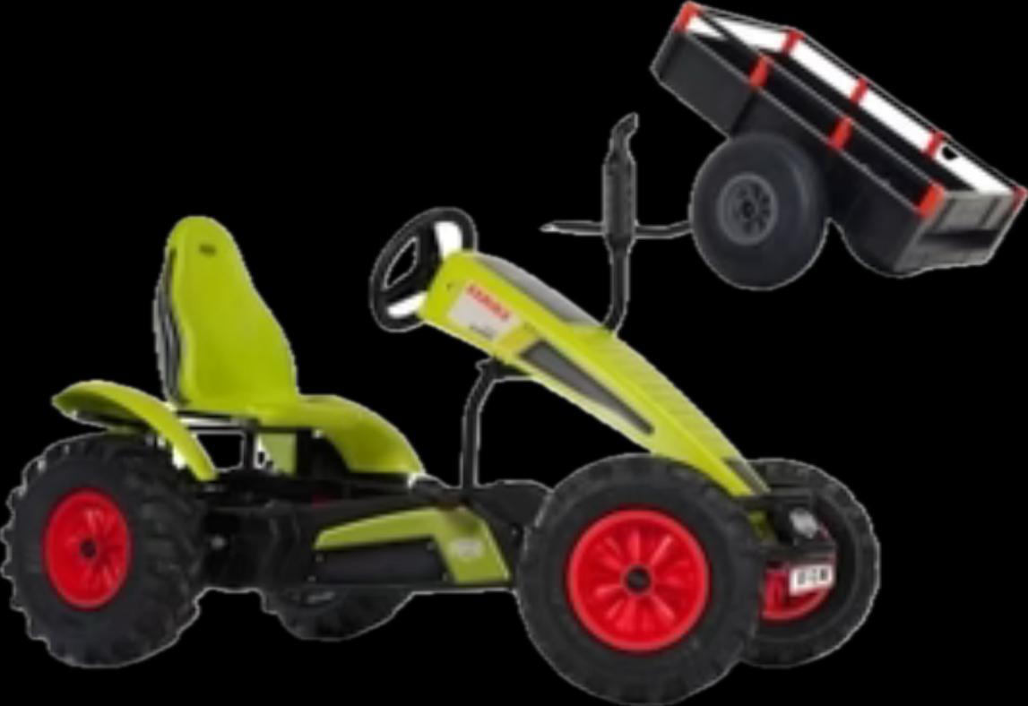 BLACK DAYS Gokart Traxx Claas LICHT GRATIS-SOZIUSSSITZ+Anhänger -50%