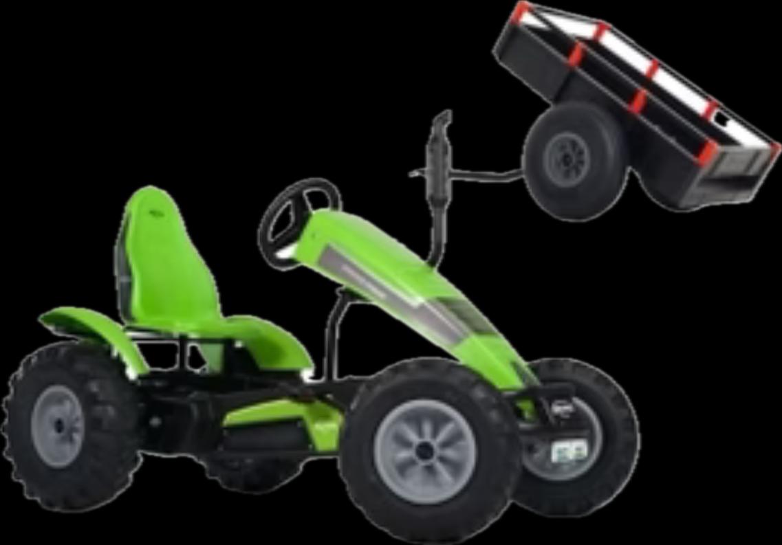 BLACK DAYS Gokart Traxx Deutz-FahrICHT GRATIS-Soziussitz+Anhänger -50%