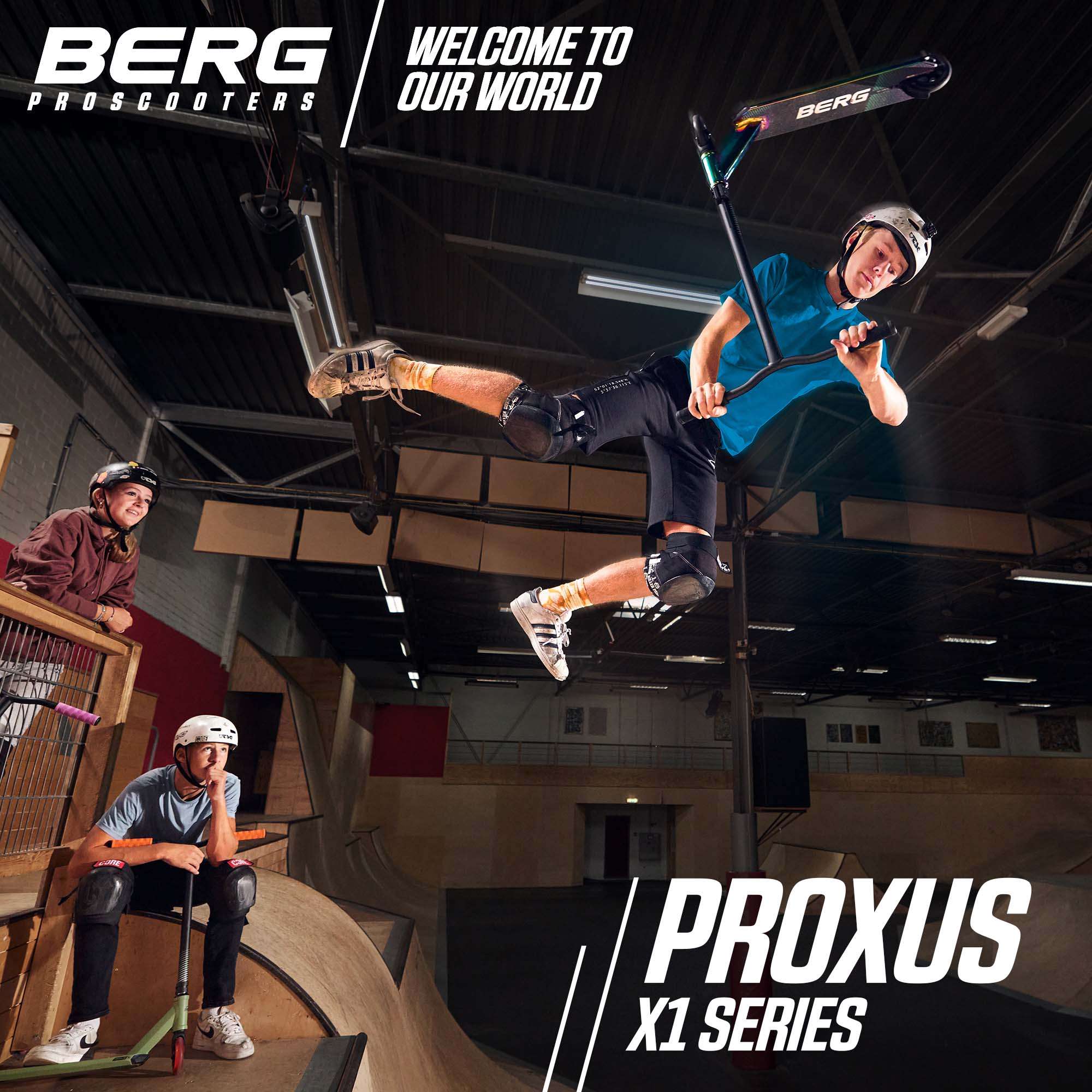 BERG Proxus X1 Green/Orange