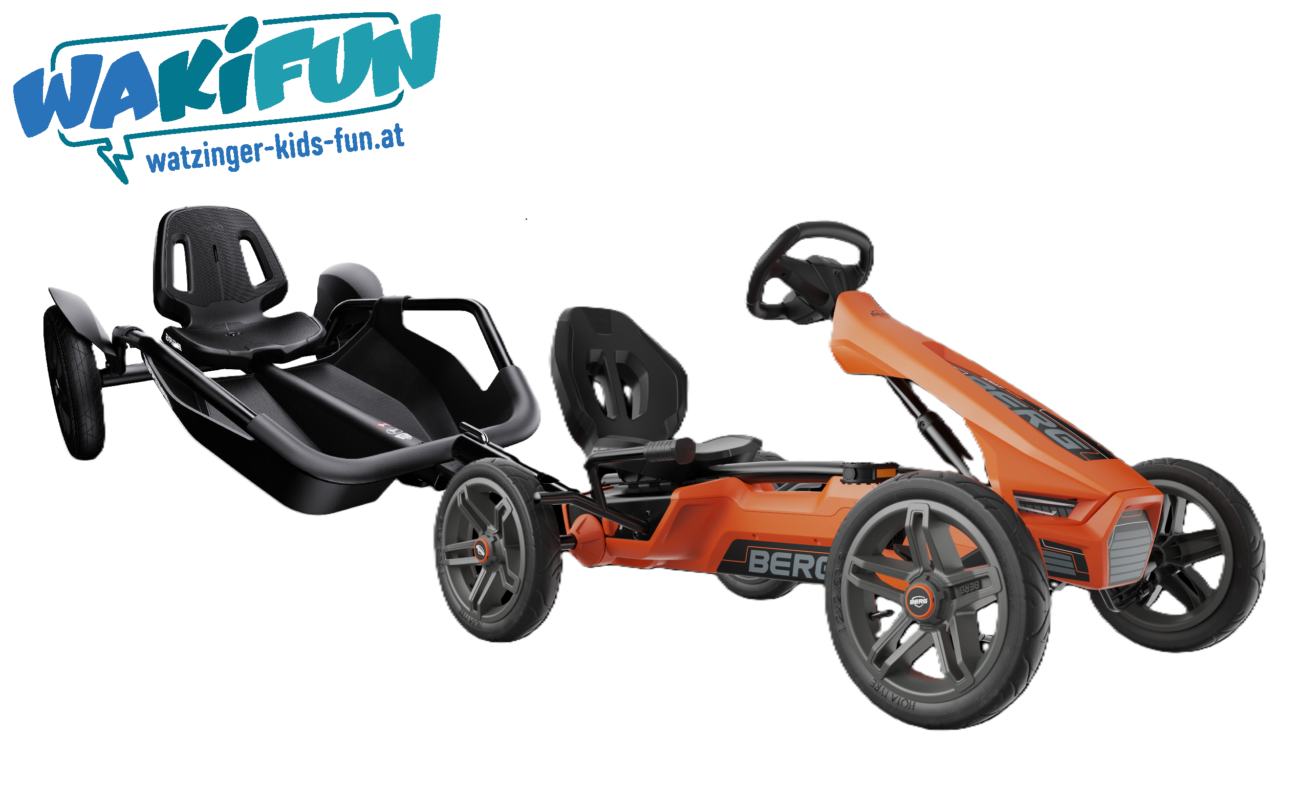 BERG Gokart Rally NRG Orange 4TWO