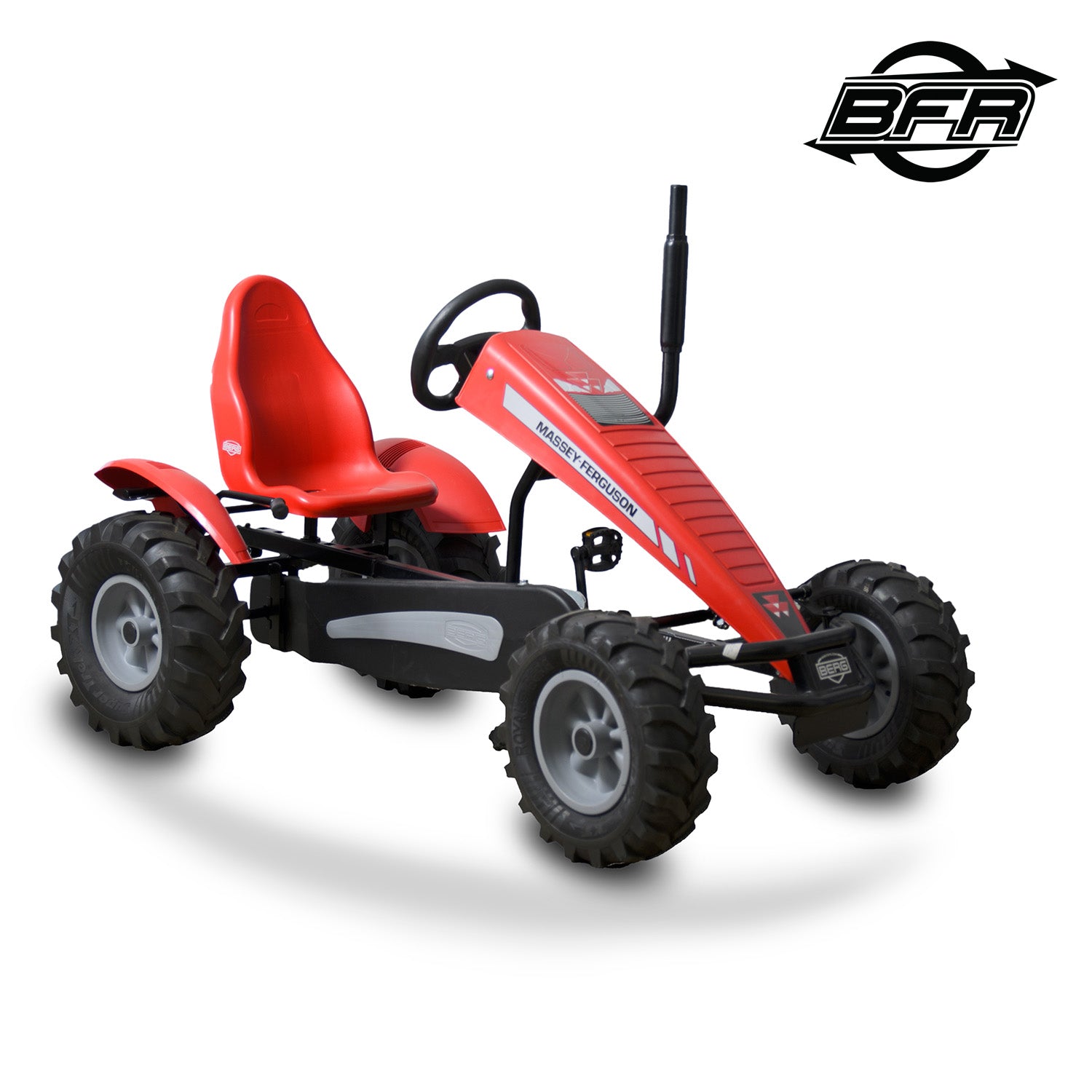 Gokart Traxx, ab 5 Jahren, rot, Massey Ferguson