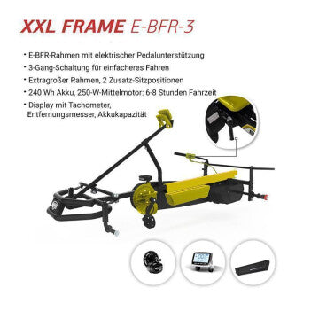 BLACK DAYS - BERG Gokart Hybrid XXL (Anhänger -50%)